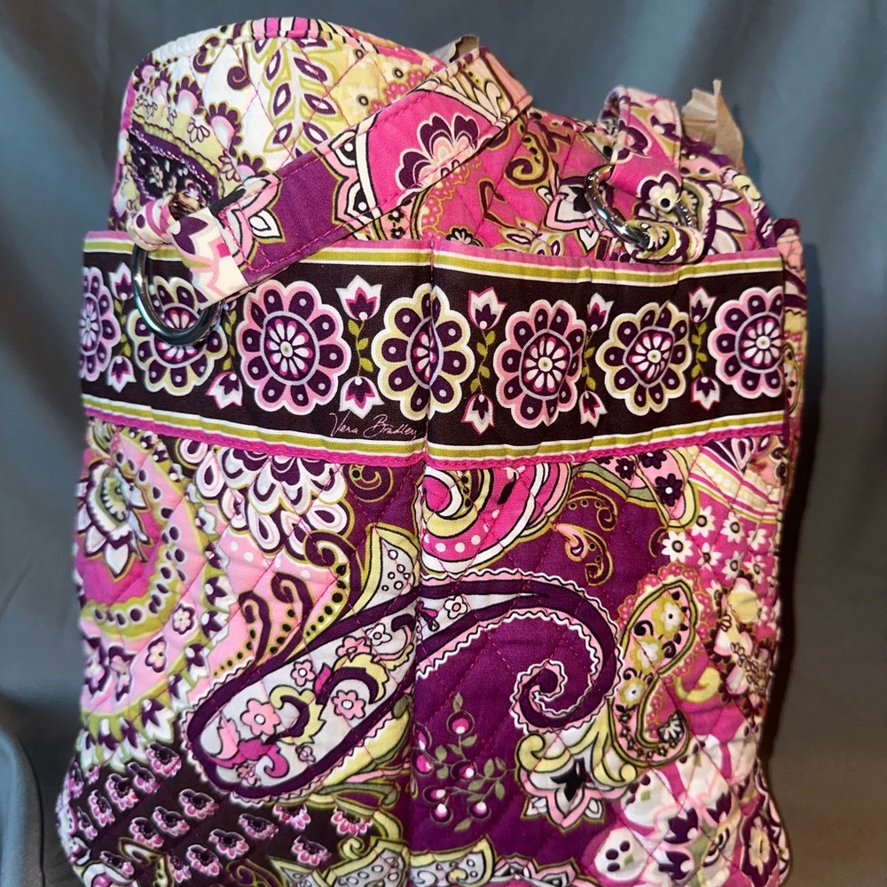 Vera Bradley Satchel Very Berry Paisley Boho Purse/Handbag
Retired - Picture 2 of 9